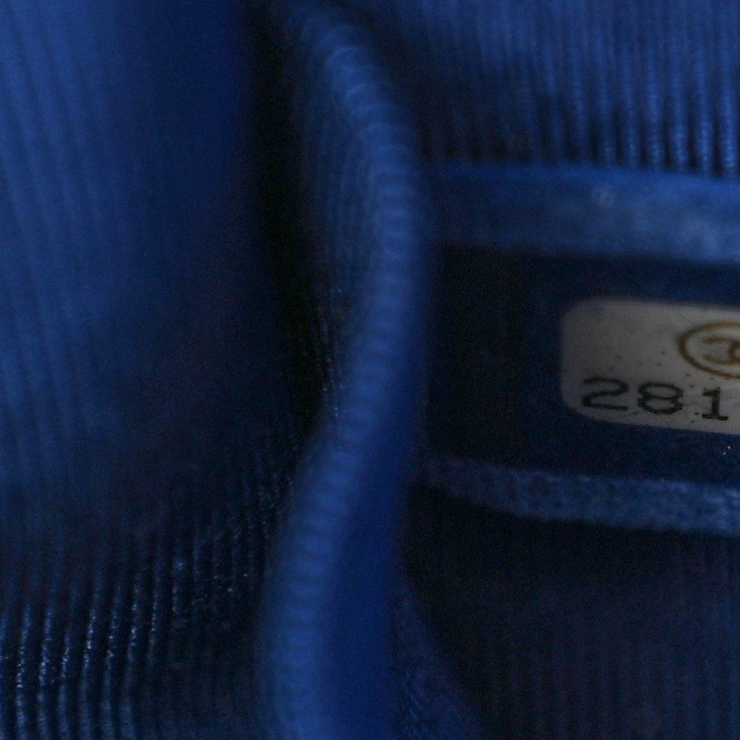 Chanel Caviar Quilted Maxi North South Boy Flap Blue 7 of 12