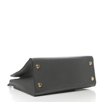 Louis Vuitton Taurillon City Steamer MM Gris 4 of 9