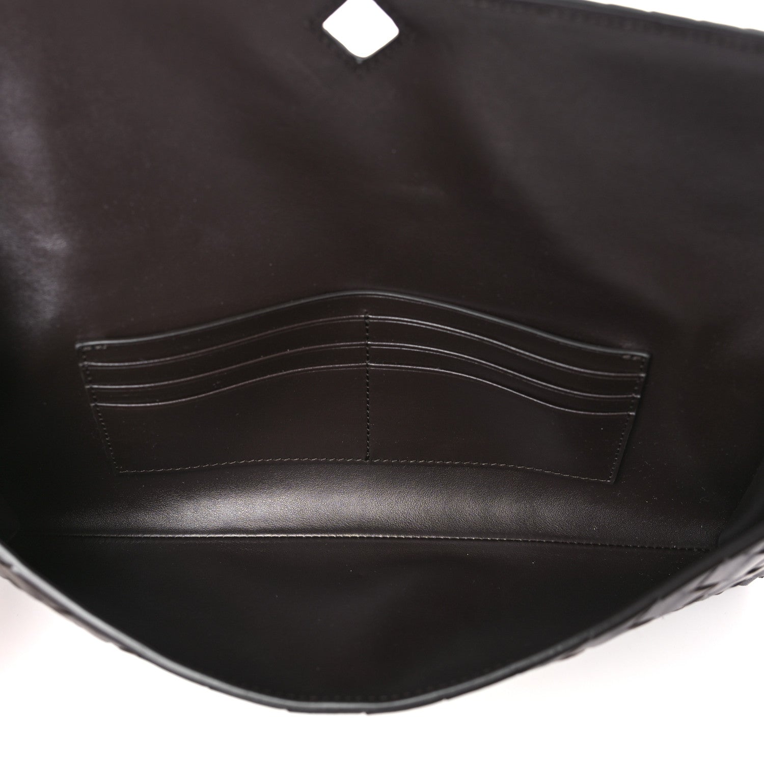 Bottega Veneta Nappa Intrecciato Long Andiamo Top Handle Clutch Fondant 5 of 8