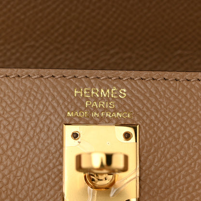 Hermes Epsom Kelly Sellier 25 Chai 6 of 11