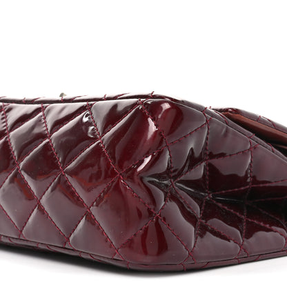 Chanel Patent Quilted 2.55 Reissue 226 Flap Burgundy 10 of 11
