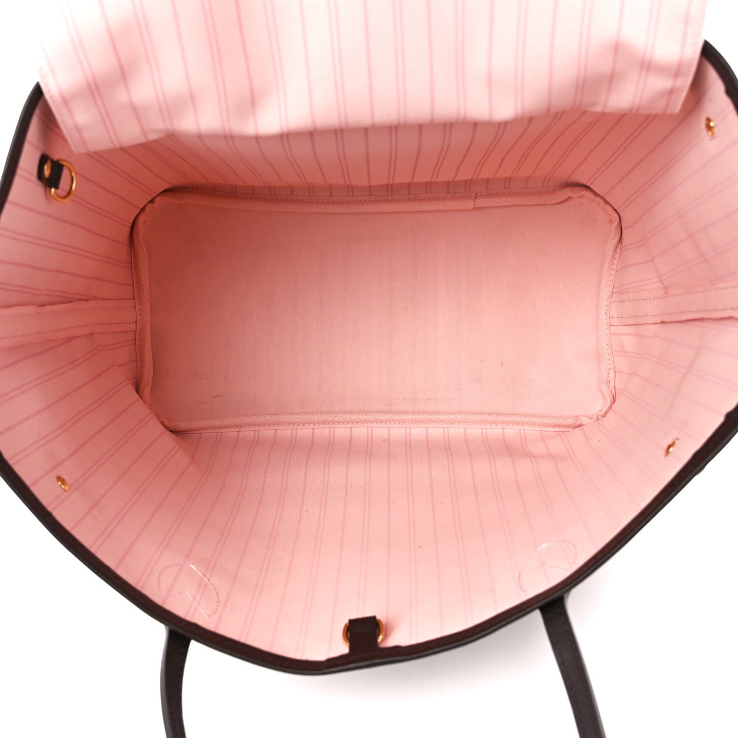 Damier Ebene Neo Neverfull MM Rose Ballerine