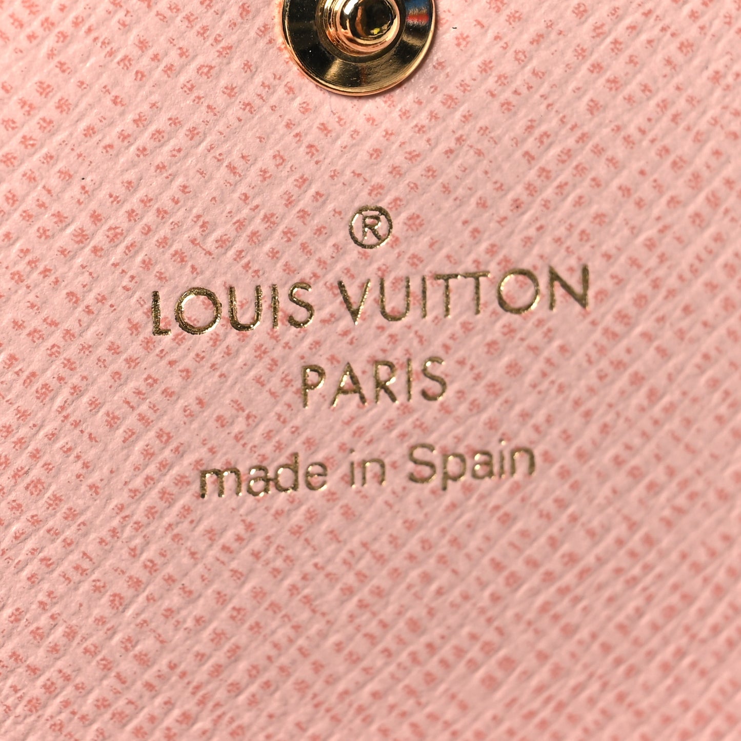 Monogram Rosalie Coin Purse Rose Ballerine