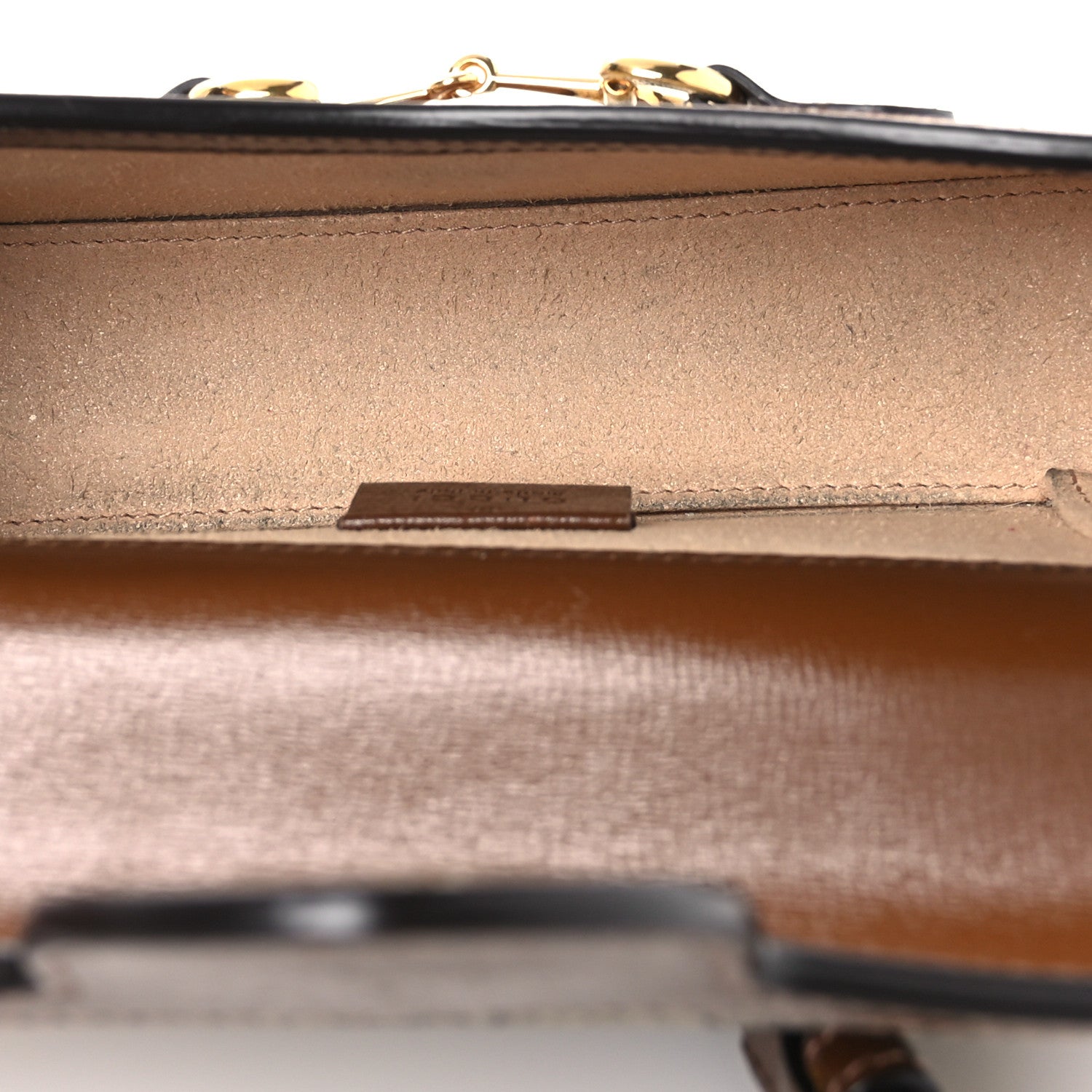 Louis Vuitton GG Supreme Monogram Mini Horsebit 1955 Shoulder Bag Beige Brown Sugar 5 of 12