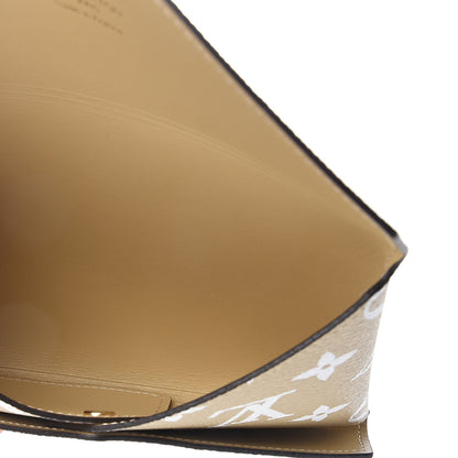 Louis Vuitton Monogram Giant Medium Kirigami Pochette Insert Beige 4 of 5