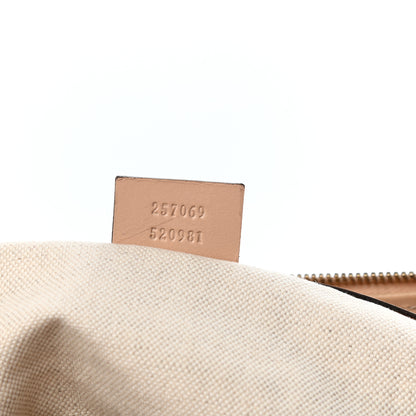 Gucci Metallic Monogram Small Lovely Heart Tote Pink 7 of 16