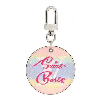 Louis Vuitton Monogram Escale Saint Barth Bag Charm Key Holder Pastel 1 of 4