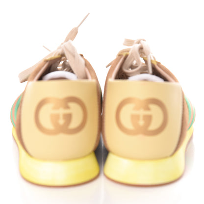 Gucci Suede Web Womens Rocket Sneakers 41 Nocciola Burro 5 of 17