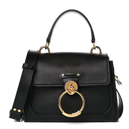 Chloe Calfskin Mini Tess Day Bag Black 1 of 15