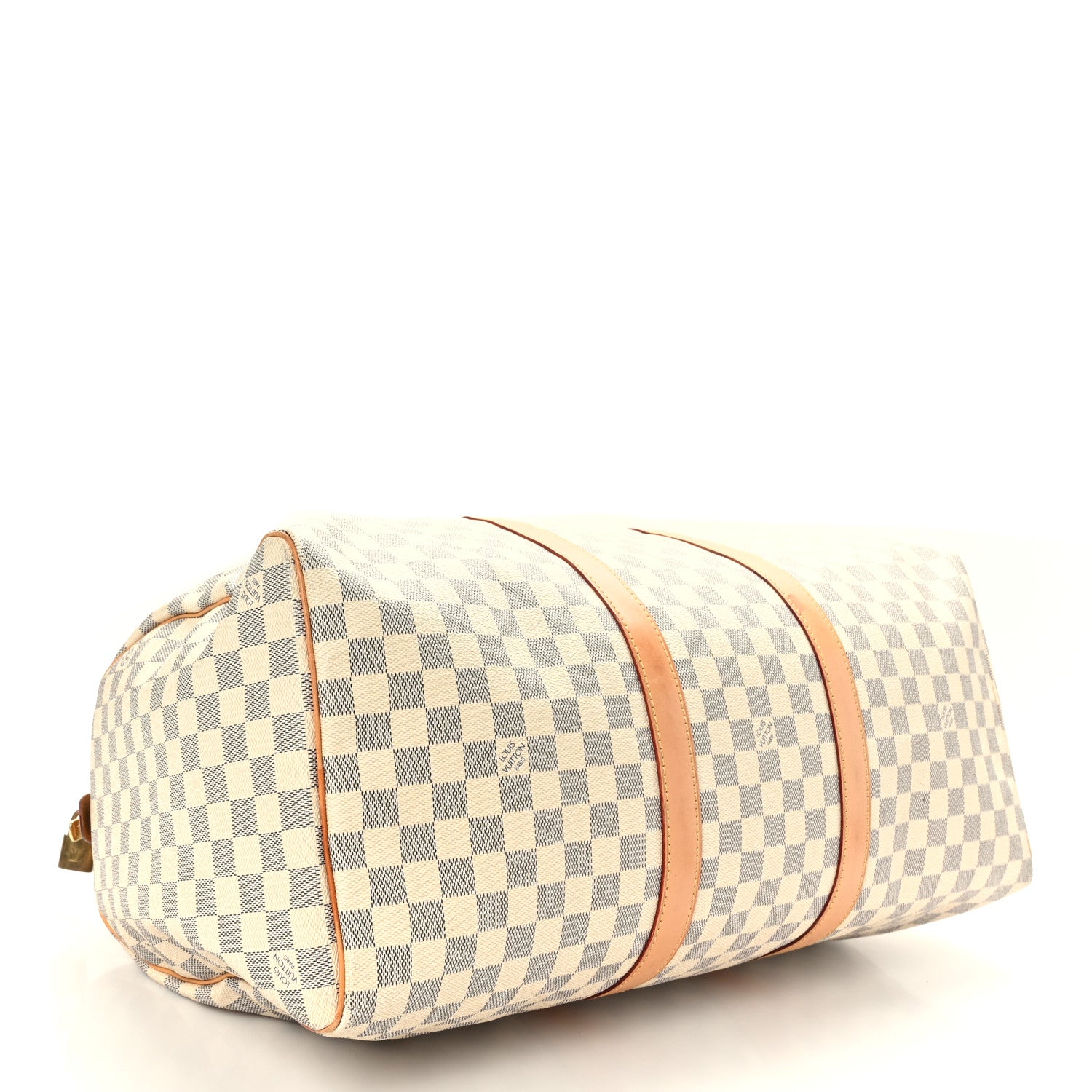 Louis Vuitton Damier Azur Keepall 50 3 of 10