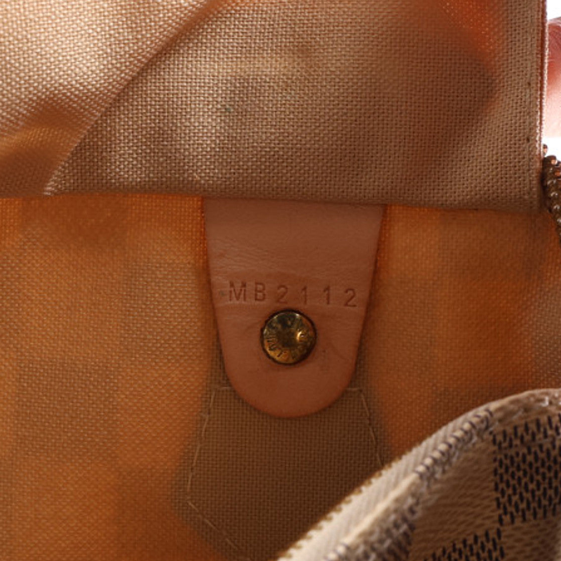 Damier Azur Speedy 25