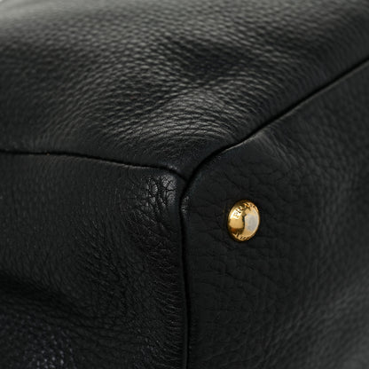 Prada Vitello Daino Tote Nero Black 12 of 16