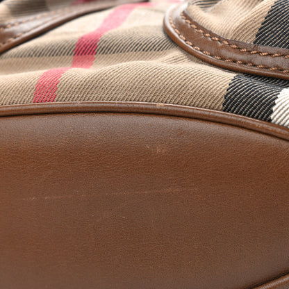 Burberry House Check Front Pocket Shoulder Bag Tan 11 of 12