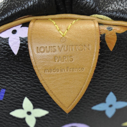 Louis Vuitton Monogram Multicolor Speedy 30 Black 8 of 12