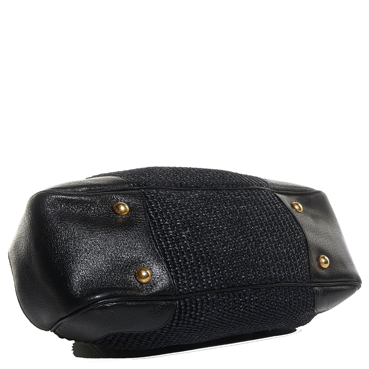 Paglia Cinghiale Frame Tote Black