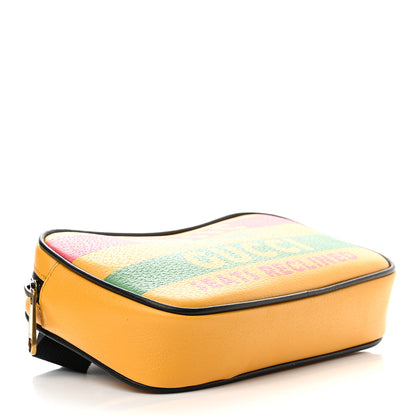 Gucci Textured Dollar Calfskin Music is Mine Belt Bag 90 36 Crop Multicolor Black 4 of 12