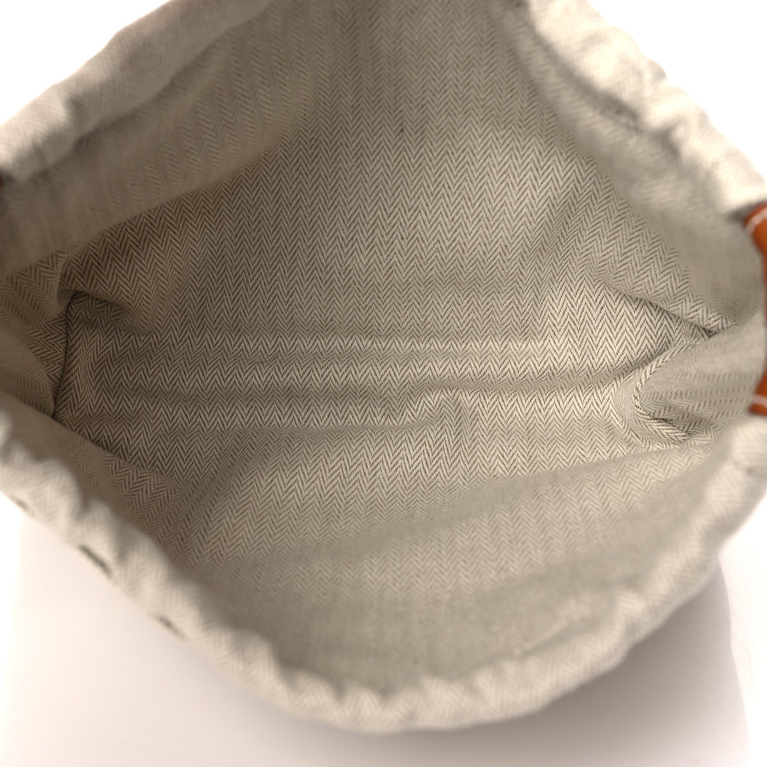 Hermes Canvas Barenia Fourbi 20 PM Pouch Naturel Fauve 5 of 10