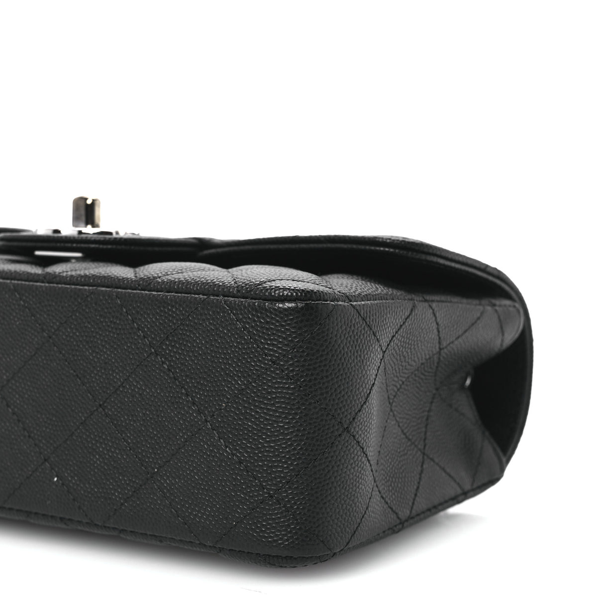 Chanel Caviar Quilted Mini Rectangular Flap Black 10 of 11