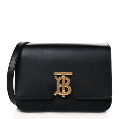 Burberry Calfskin Small TB Bag Black 1 of 9