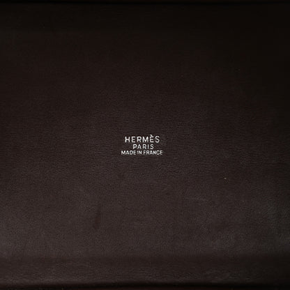 Hermes Toile Swift Picotin 18 PM Chocolate 6 of 11