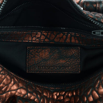 Alexander Wang Metallic Pebbled Lambskin Rocco Bronze Black Hardware 6 of 8
