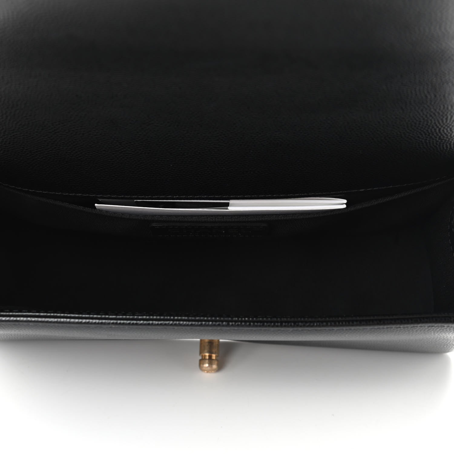 Chanel Caviar Quilted Medium Boy Flap Black 4 of 8