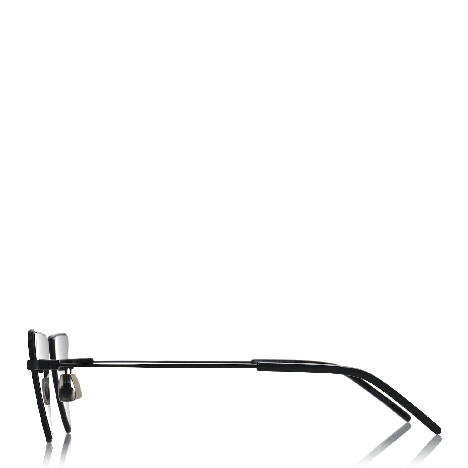 Saint Laurent Metal Triangle Zoe Sunglasses SL300 Black 3 of 7
