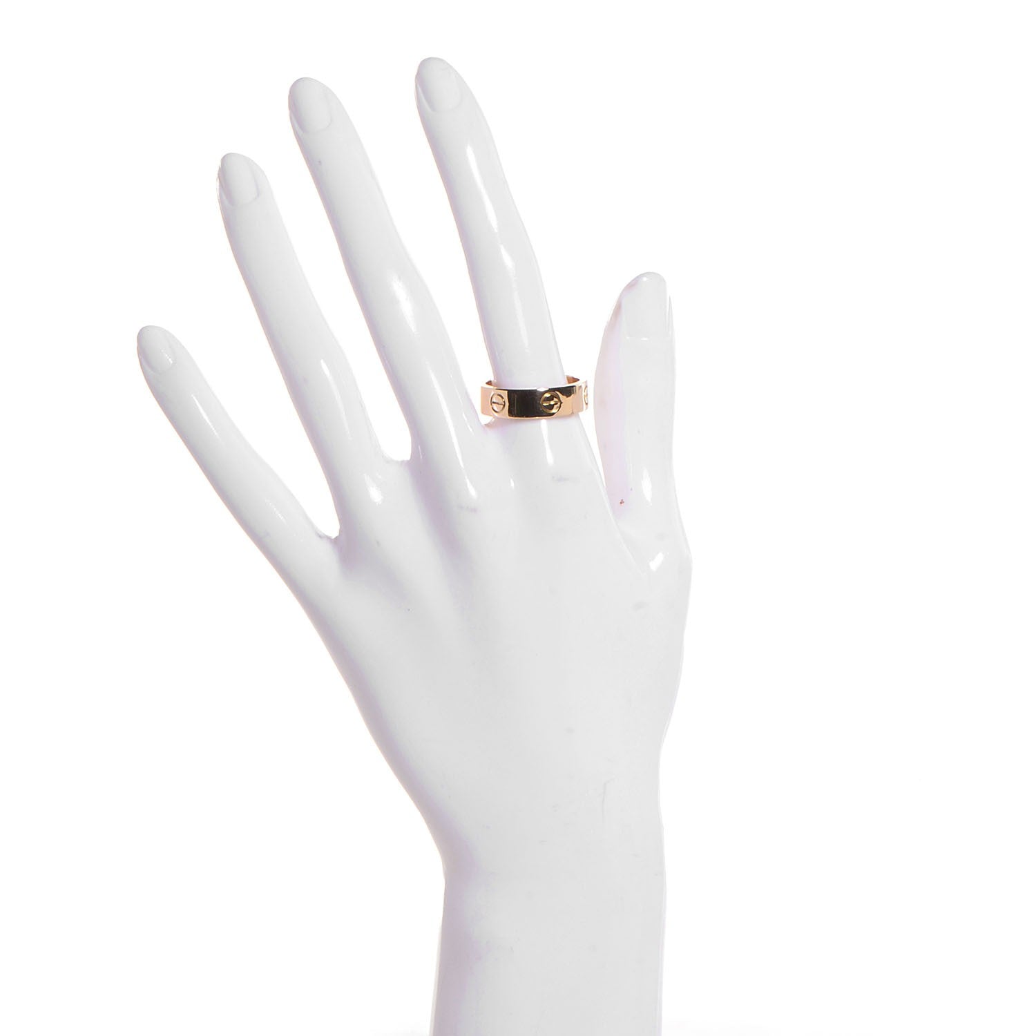 Cartier 18k Yellow Gold LOVE Ring Size 60 9.25 7 of 10