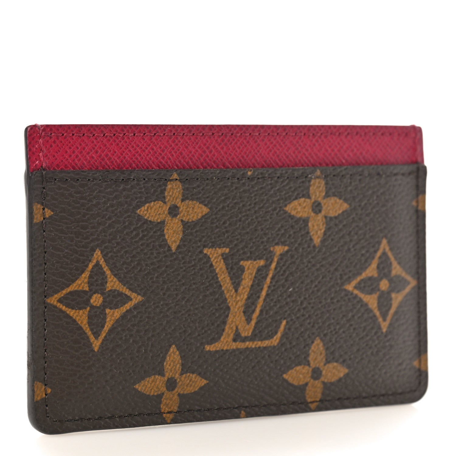 Louis Vuitton Monogram Card Holder Fuchsia 3 of 9
