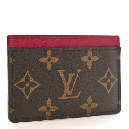 Louis Vuitton Monogram Card Holder Fuchsia 3 of 9