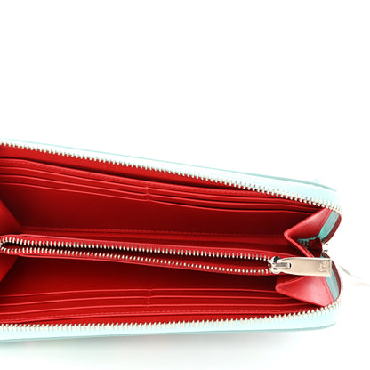 Christian Louboutin Calfskin Panettone Spiked Zip Around Wallet Source Multicolor 5 of 7
