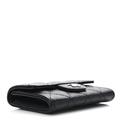 Chanel Caviar Quilted Flap Card Holder Black 4 of 7