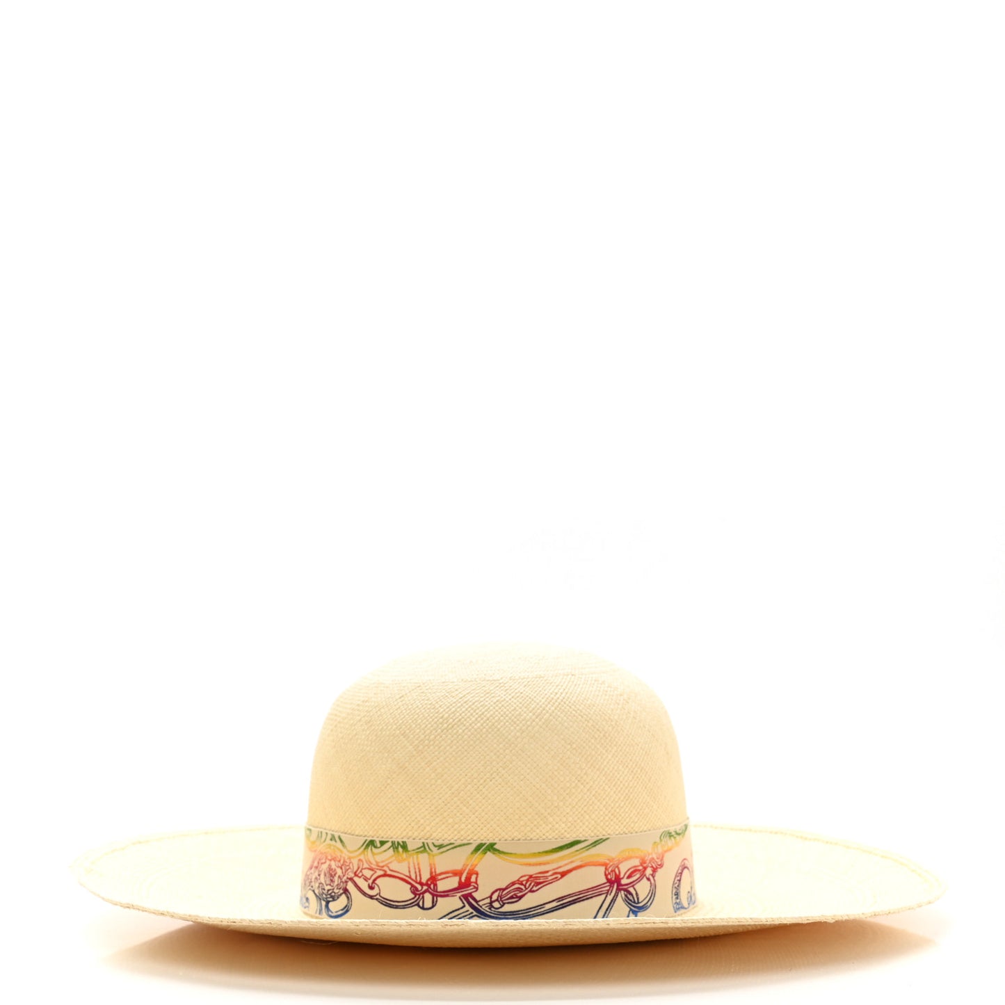 Straw Panama Brisa Brides De Gala Hat 58 Naturel Multicolore