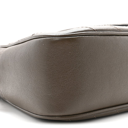 Gucci Sakai Be Green Calfskin Diagonal Stitched Small Blondie Shoulder Bag Craclet Brown 9 of 10
