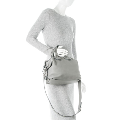Givenchy Pebbled Calfskin Small Nightingale Pearl Grey 2 of 8