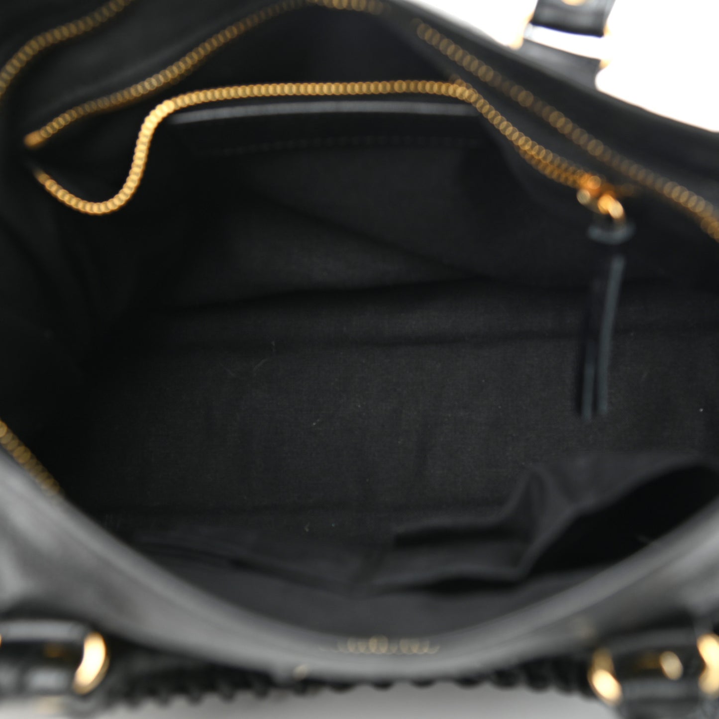 Agneau Classic Gold Hardware S City Black
