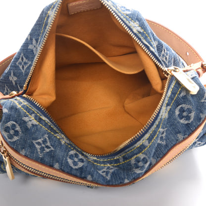Louis Vuitton Monogram Denim Baggy PM Blue 5 of 7