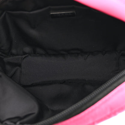 Prada Tessuto Nylon Soft Padded Belt Bag Fuxia 5 of 10