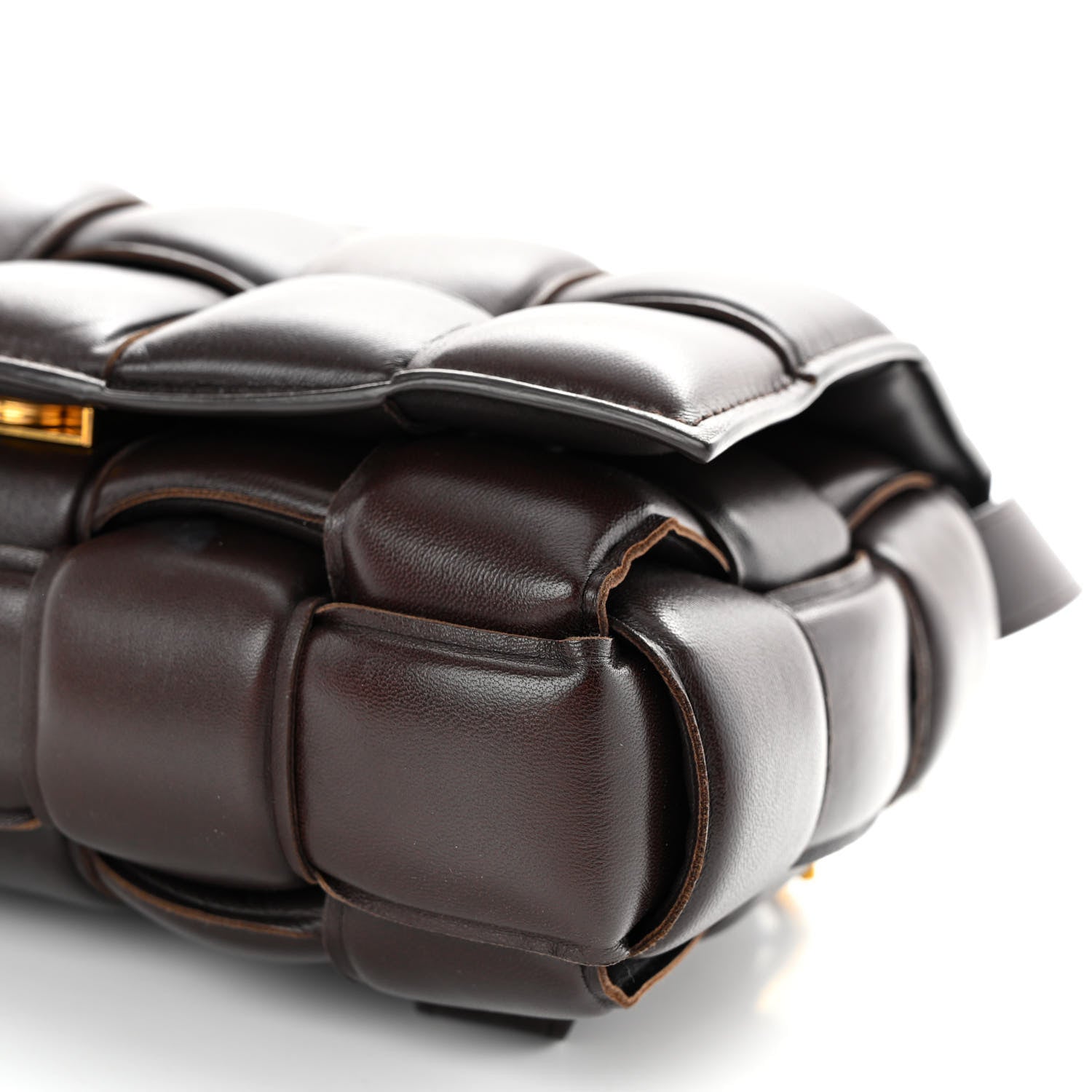 Bottega Veneta Nappa Maxi Intreccio Padded Cassette Crossbody Bag Fondant 9 of 9