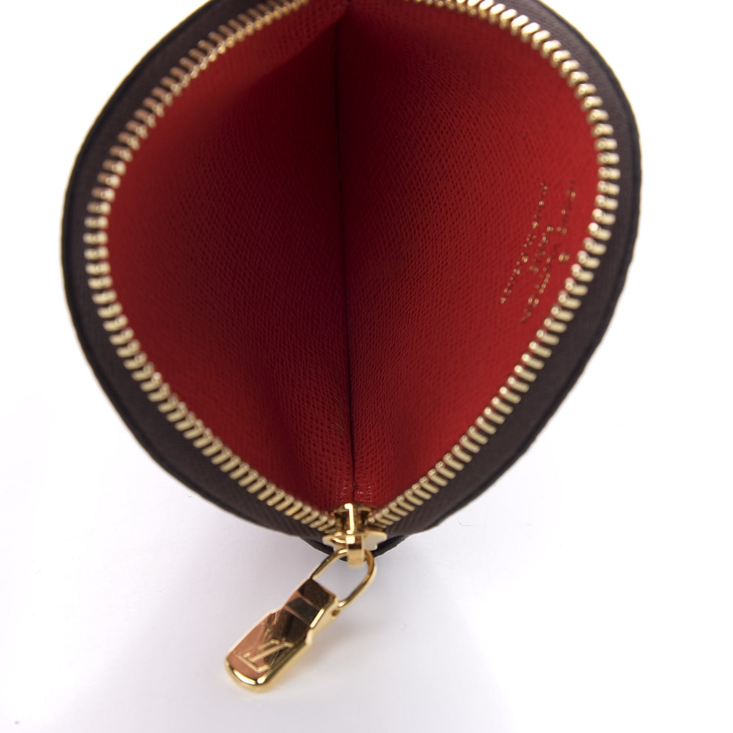 Monogram 2020 Christmas Animation Bumper Cars Round Coin Purse Coquelicot