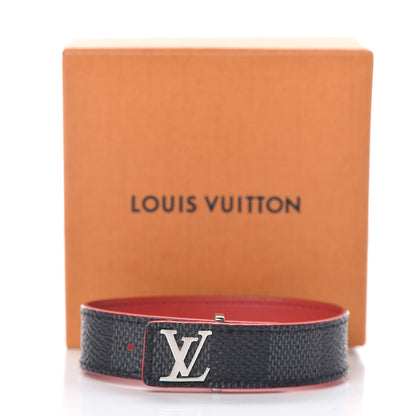 Louis Vuitton Damier Graphite LV Slim Bracelet 21 7 of 7