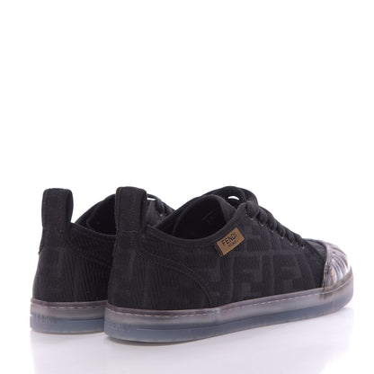 Fendi Corda FF Promenade Low Top Sneakers 35 Black 4 of 9