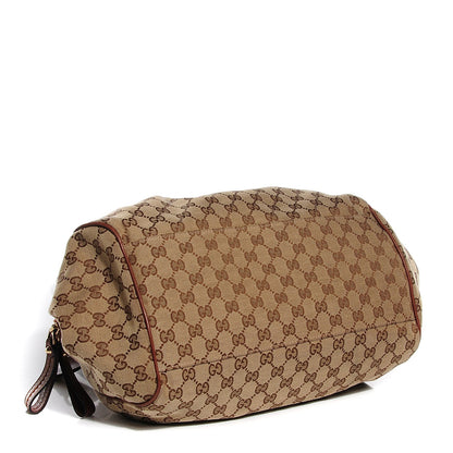 Gucci Monogram Medium Sukey Boston Light Brown 4 of 7