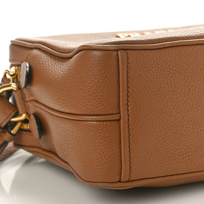 Prada Vitello Phenix Camera Bag Caramel 8 of 9