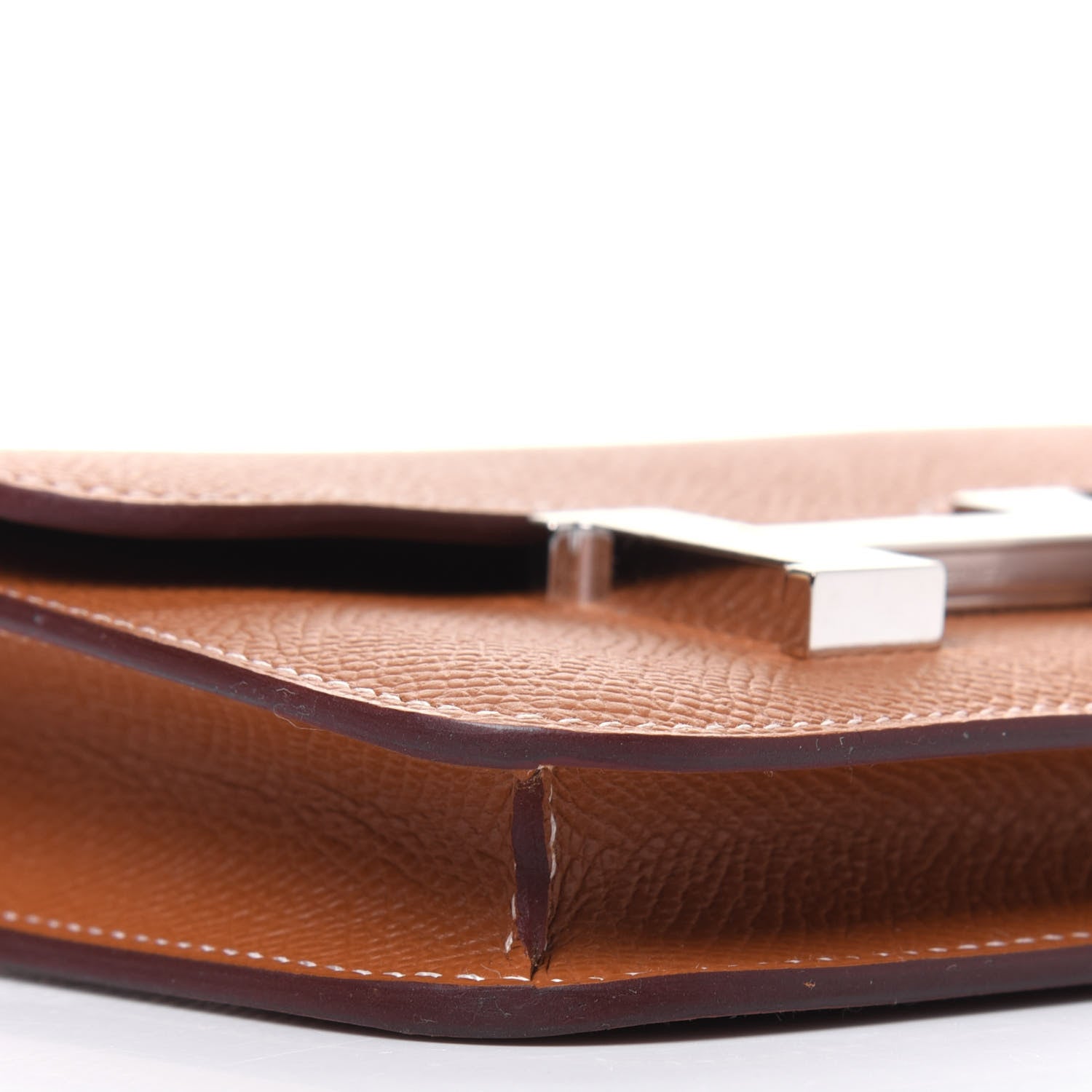 Hermes Epsom Constance Slim Wallet Gold 9 of 12