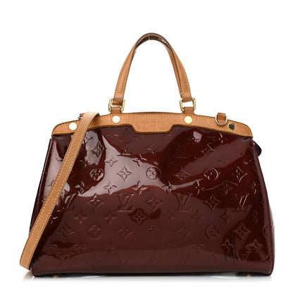 Louis Vuitton Vernis Brea MM Rouge Fauviste 1 of 15