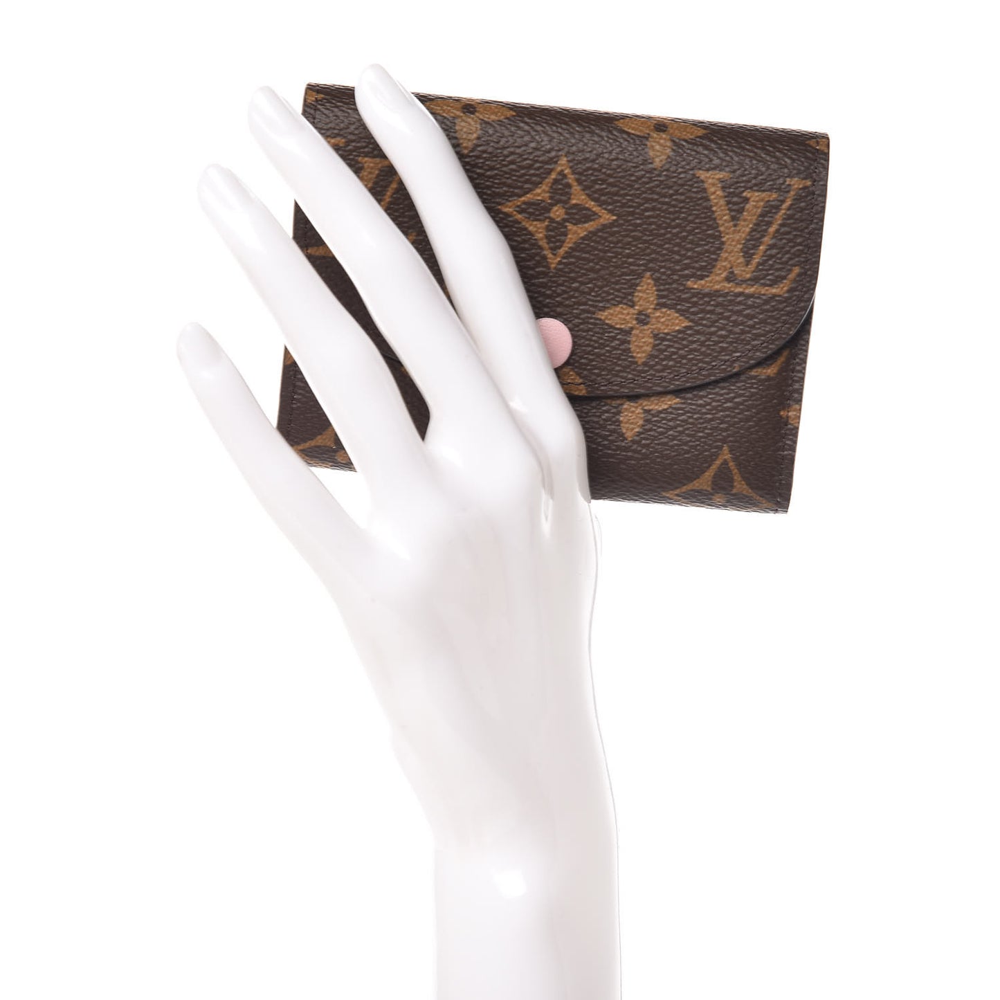 Monogram Rosalie Coin Purse Rose Ballerine