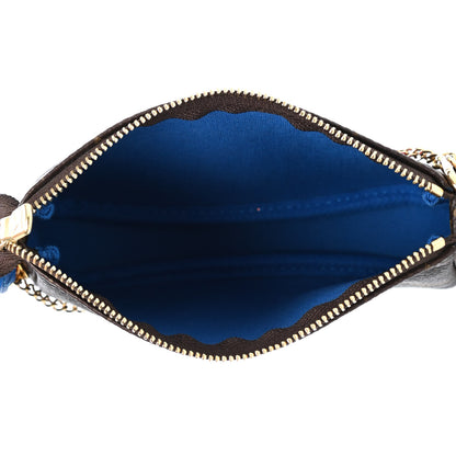 Louis Vuitton Monogram 2019 Christmas Animation Mini Venice Pochette Accessories Blue 4 of 4
