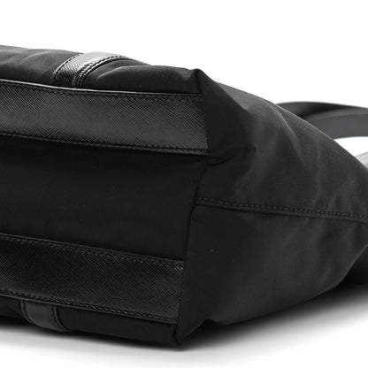 Prada Tessuto Nylon Saffiano Tote Black 10 of 10
