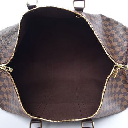 Louis Vuitton Damier Ebene Keepall Bandouliere 55 5 of 14